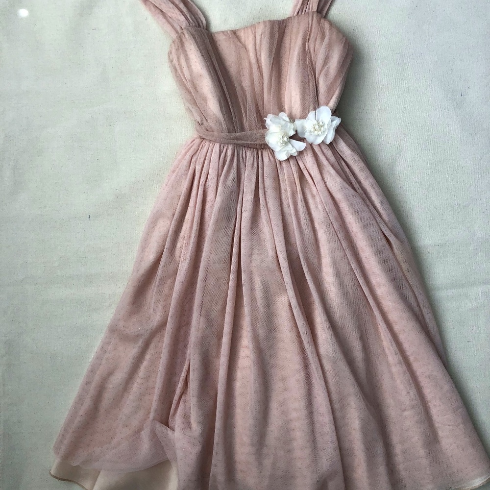 Blush Girls’ Party Dress